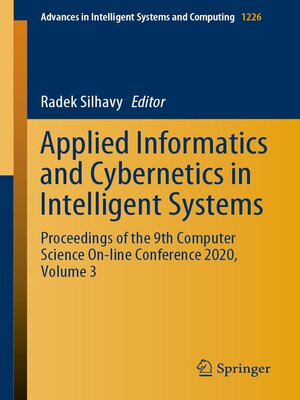cover image of Applied Informatics and Cybernetics in Intelligent Systems